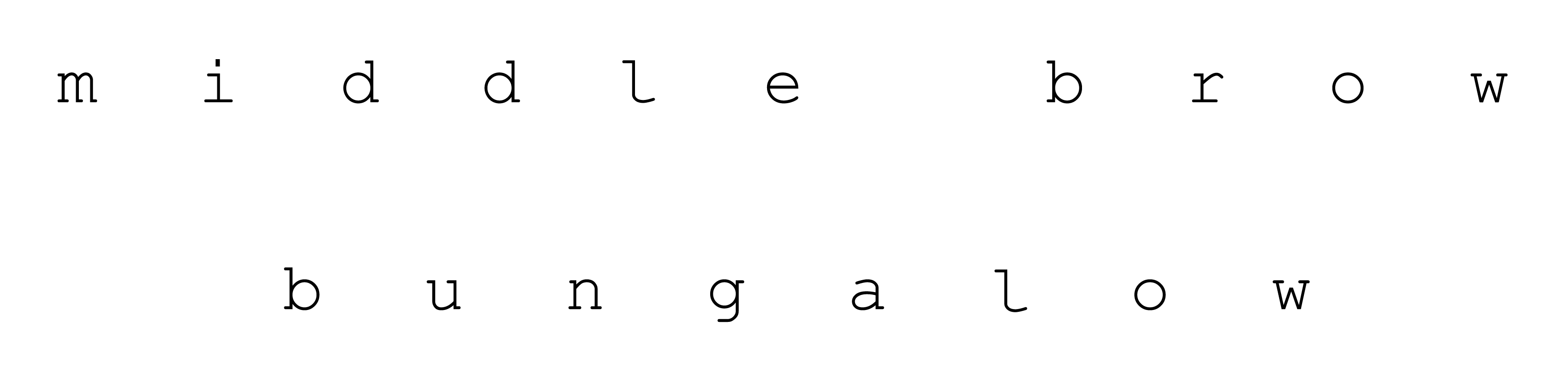 Logo – bungalow__middlebrow_black