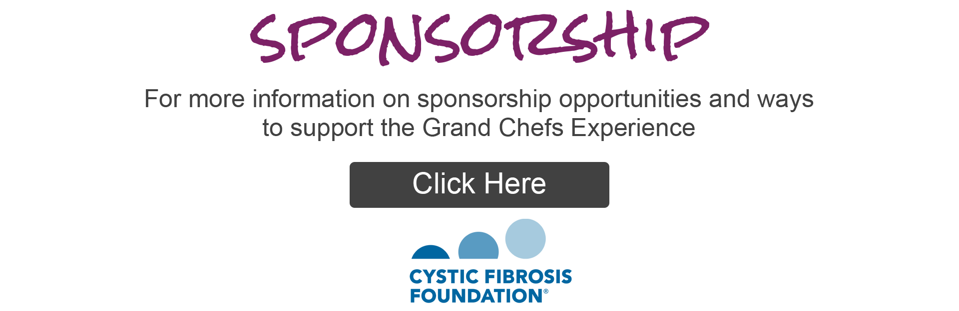 Sponsorship Opportunities Click Here